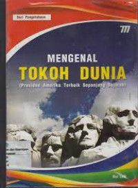 Image of Seri Pengetahuan Mengenal Tokoh Dunia